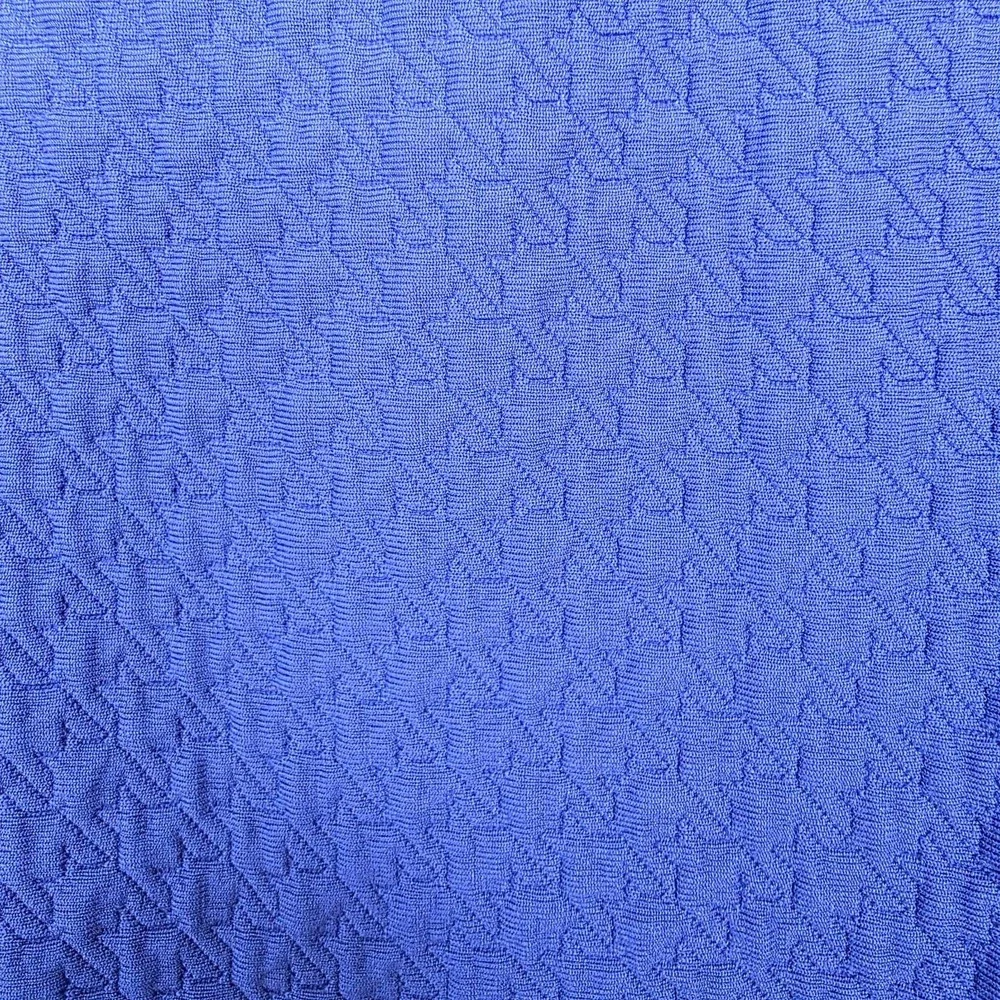 Anthropologie Postage Stamp Blue Textured‎ Flounce Flirty Mini Skirt Size Medium